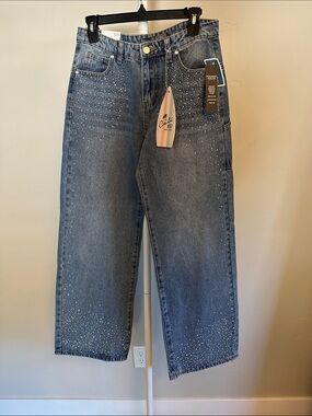 Cali 1850 Casual Embellished Denim
